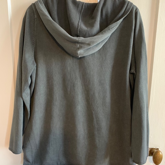 Barefoot Dreams Sunbleached Cotton Bonfire Hoodie - Picture 6 of 7